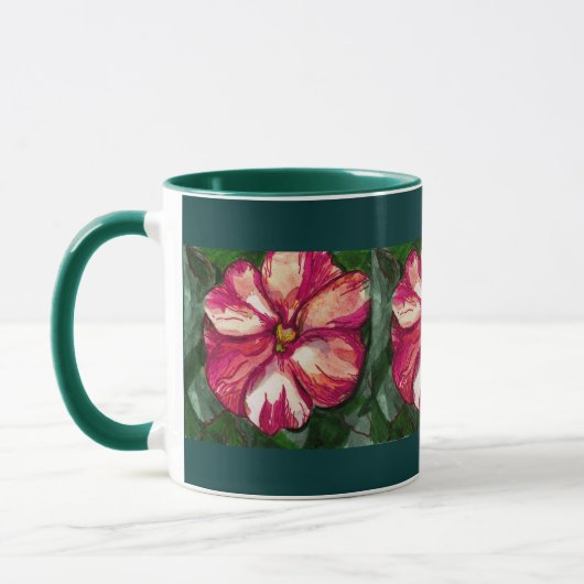 Mug Fleur Balsam rose (Gauche)