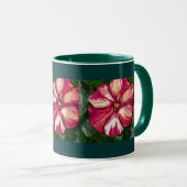 Mug Fleur Balsam rose (Devant droit)
