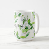Mug Fleur blanche (Devant droit)