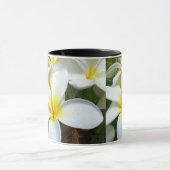 Mug Fleur blanche de Plumeria d'Hawaï (Centre)