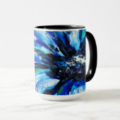 Mug Fleur bleue (Devant droit)