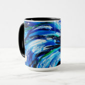Mug Fleur bleue (Devant gauche)