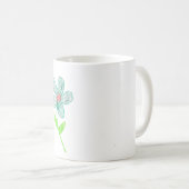 Mug Fleur bleue (Devant droit)