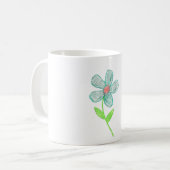 Mug Fleur bleue (Devant gauche)