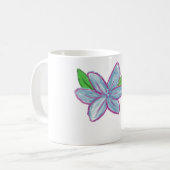 Mug Fleur bleue (Devant gauche)