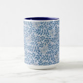 MUG FLEUR BLEUE ÉLÉGANTE (Centre)