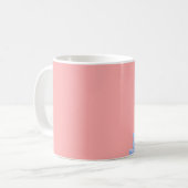 Mug Fleur bleue Mogra (Devant gauche)
