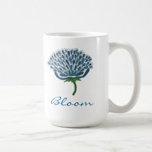 Mug Fleur bleue tendance
