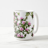Mug Fleur botanique de rhododendron (Devant droit)