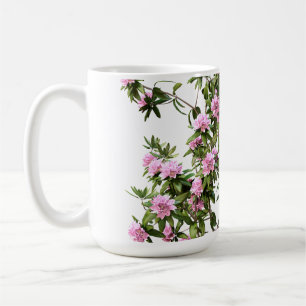 Mug Fleur botanique de rhododendron