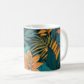 Mug Fleur Botanique Tropicale Exotique (Devant droit)