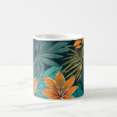 Mug Fleur Botanique Tropicale Exotique (Centre)