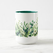 Mug Fleur botanique verte (Centre)
