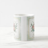 Mug Fleur Botanique Vintage Mamie (Centre)