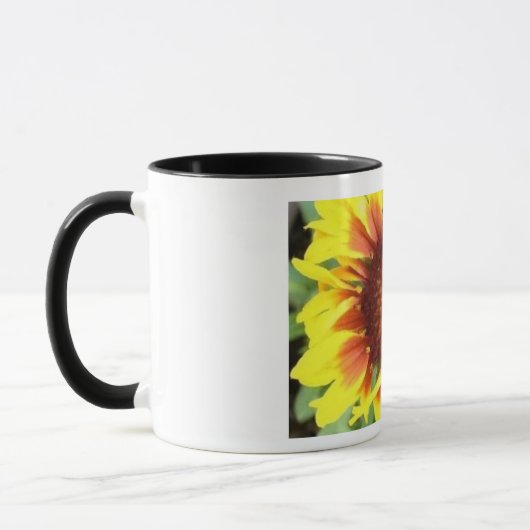 Mug Fleur brillante (Gauche)