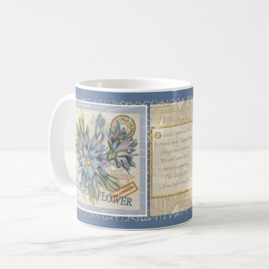 Mug Fleur bureau de création G (Devant gauche)