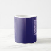 Mug Fleur carrée violette (Centre)
