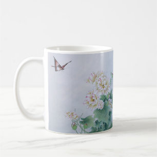 Mug Fleur chinoise avec papillon