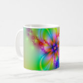 Mug Fleur colorée avec des rubans (Devant gauche)