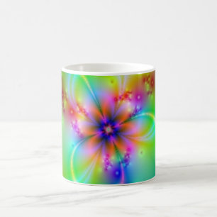 Mug Fleur colorée avec des rubans
