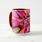 Mug Fleur Confetti Rose (Devant gauche)