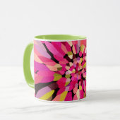 Mug Fleur Confetti Rose (Devant gauche)