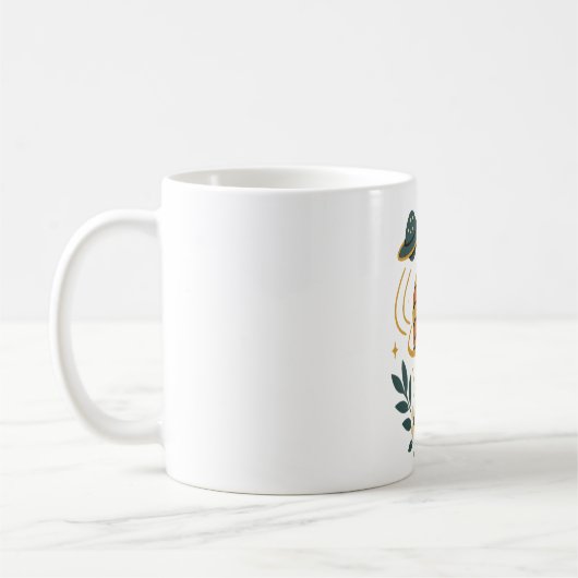 Mug Fleur cosmique (Gauche)