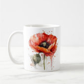 Mug Fleur cramoisie (Gauche)