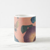 Mug Fleur d'abeille rose classique Hokusai Art (Centre)