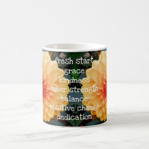 Mug Fleur Dahlia Jaune