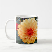 Mug Fleur Dahlia Jaune (Gauche)