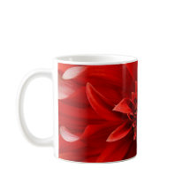 Fleur dahlia rouge