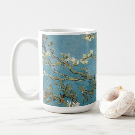 Mug Fleur d'amandes de Vincent van Gogh (1890) (Avec donut)