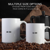 Mug Fleur d'anniversaire personnalisable de février Ir