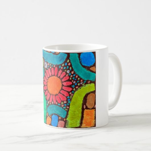Mug Fleur dans la vallée, Klee (Devant droit)