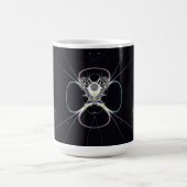 Mug Fleur dans l'espace (Centre)