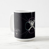 Mug Fleur dans l'espace (Devant gauche)