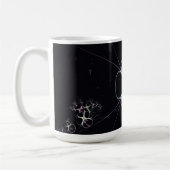 Mug Fleur dans l'espace (Gauche)