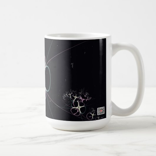 Mug Fleur dans l'espace (Droite)