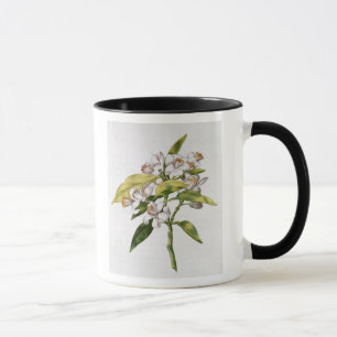 Mug Fleur d'arbre orange, de 'La Guirlande de Julie'
