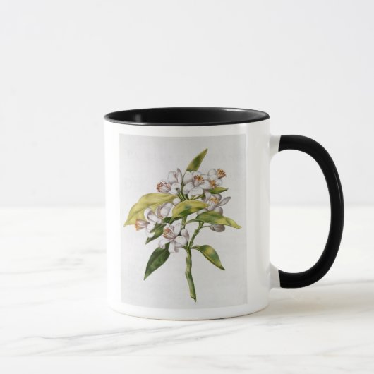 Mug Fleur d'arbre orange, de 'La Guirlande de Julie' (Droite)