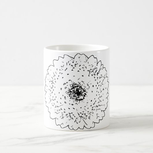 Mug Fleur d'art naturel (Centre)
