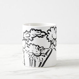 Mug Fleur d'art naturel