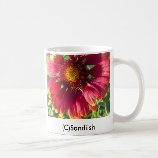 Mug , Fleur d'automne (C) Sandiish (Droite)