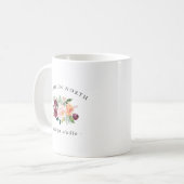 Mug Fleur d'automne | Logo floral (Devant gauche)