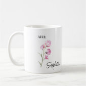 Mug Fleur d'avril personnalisée (Gauche)