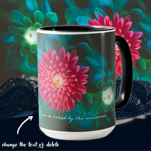 Mug Fleur de aster rouge