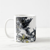 Mug Fleur de bataille et branches (Gauche)