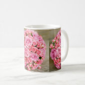 Mug Fleur de bouquet de rose (Devant droit)