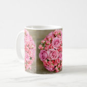 Mug Fleur de bouquet de rose (Devant gauche)